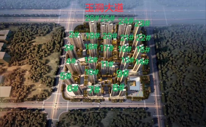 合景叠翠峰楼栋信息