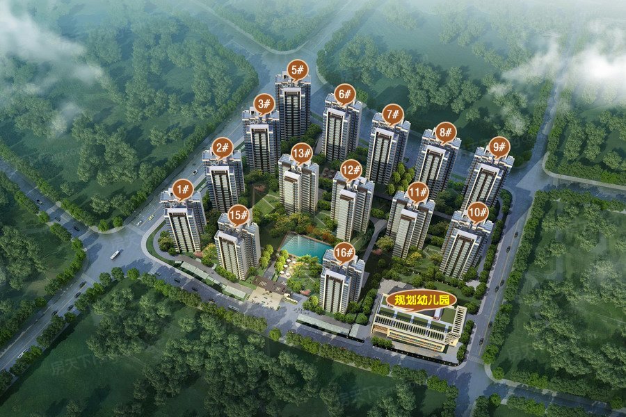彰泰凤岭江湾楼栋信息