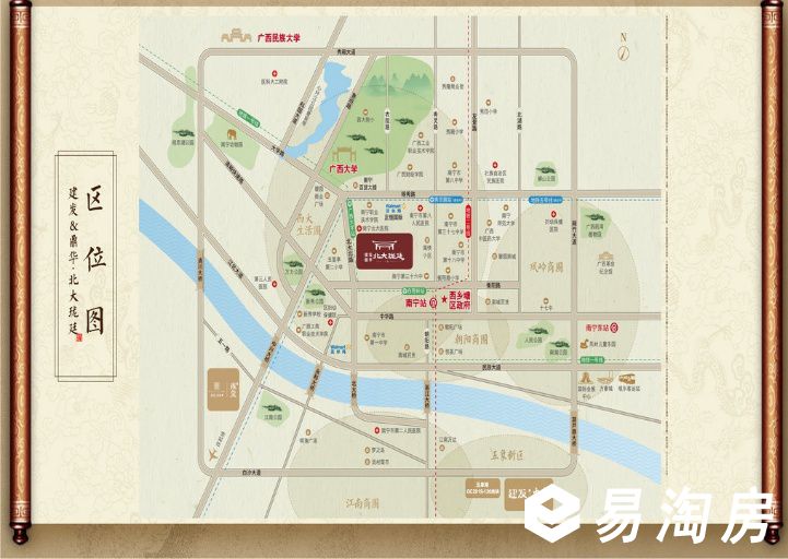 区位图