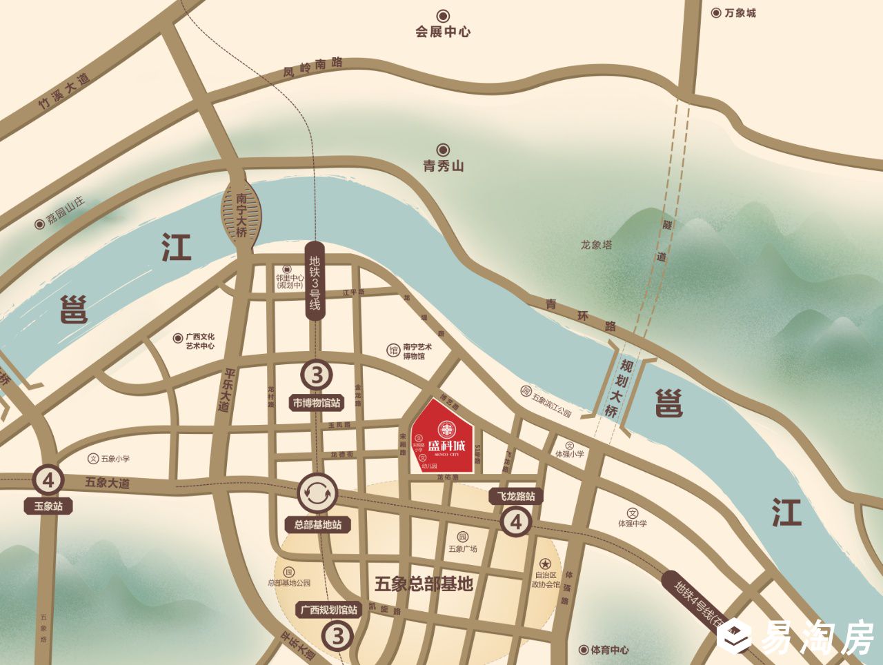 区位图
