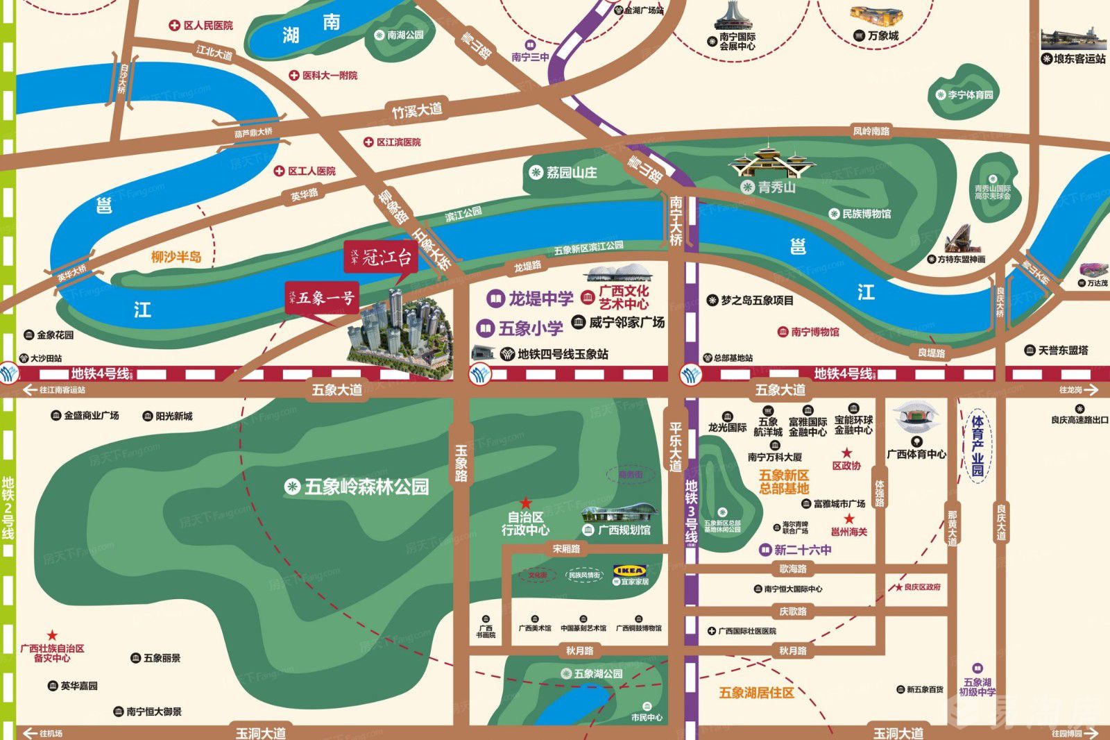 区位图