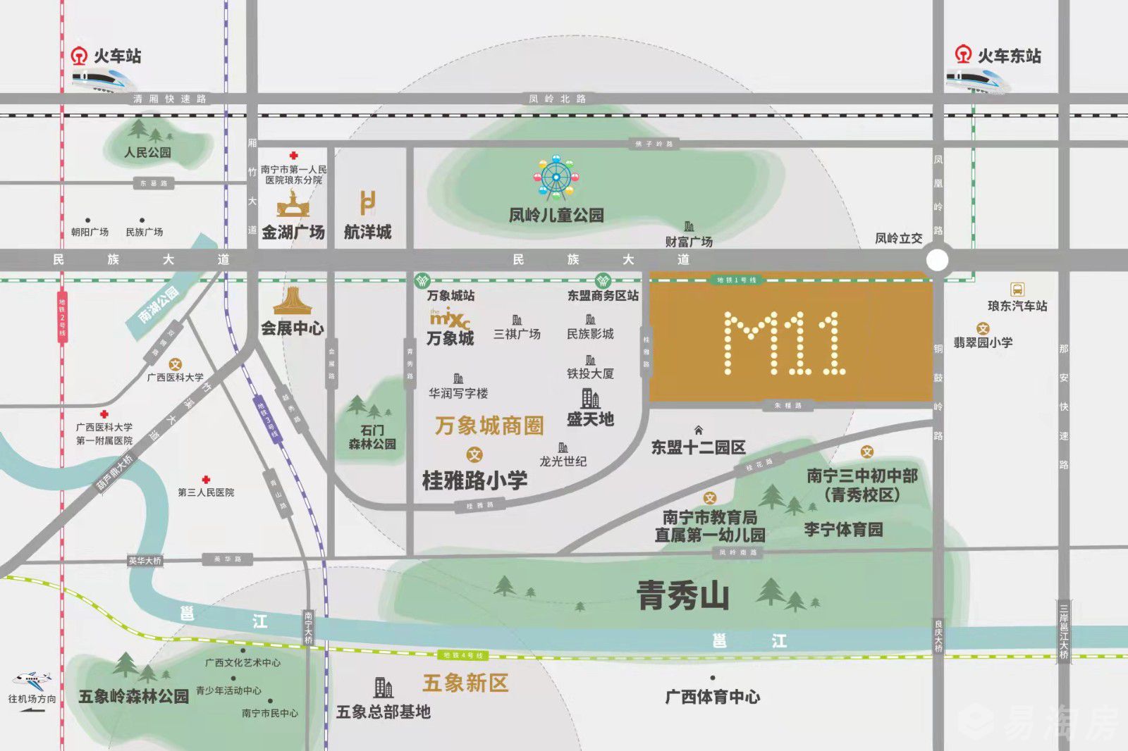 区位图