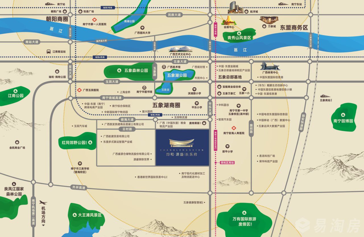 区位图
