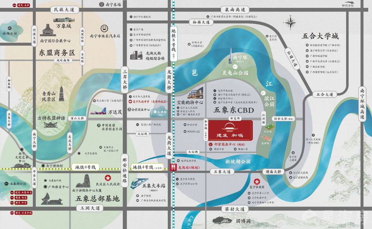 区位图