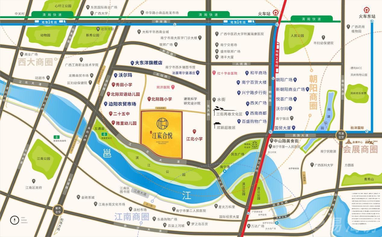 区位图