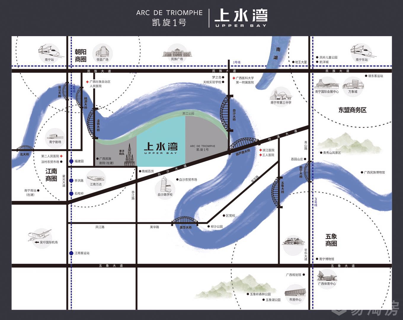 区位图