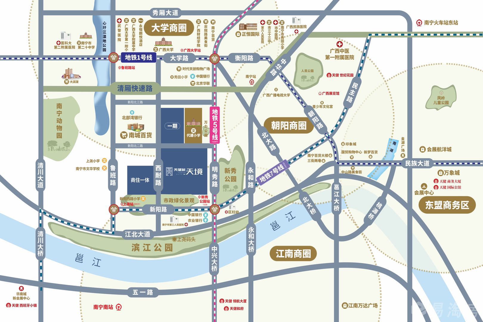 区位图