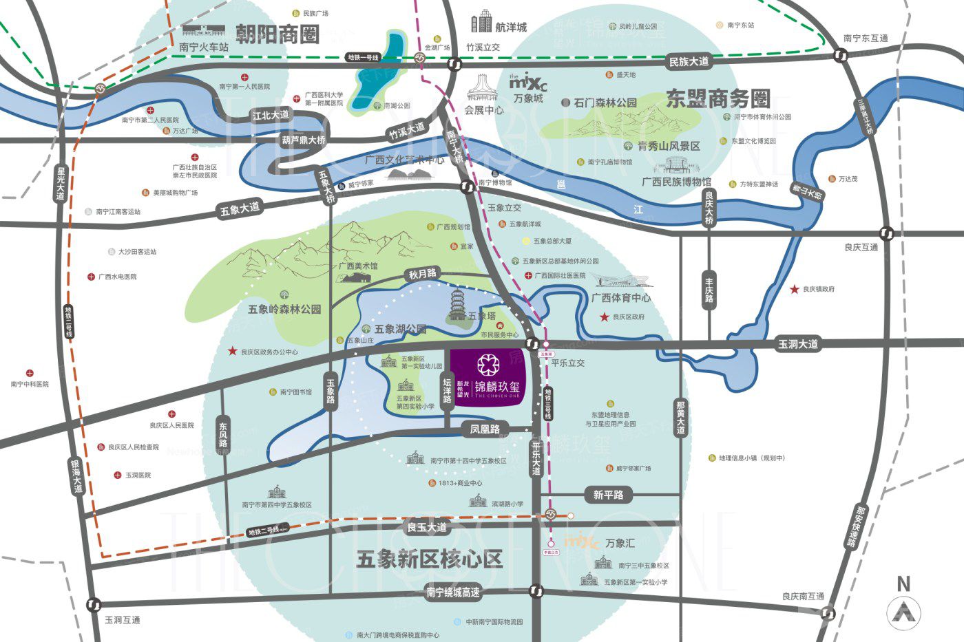 区位图