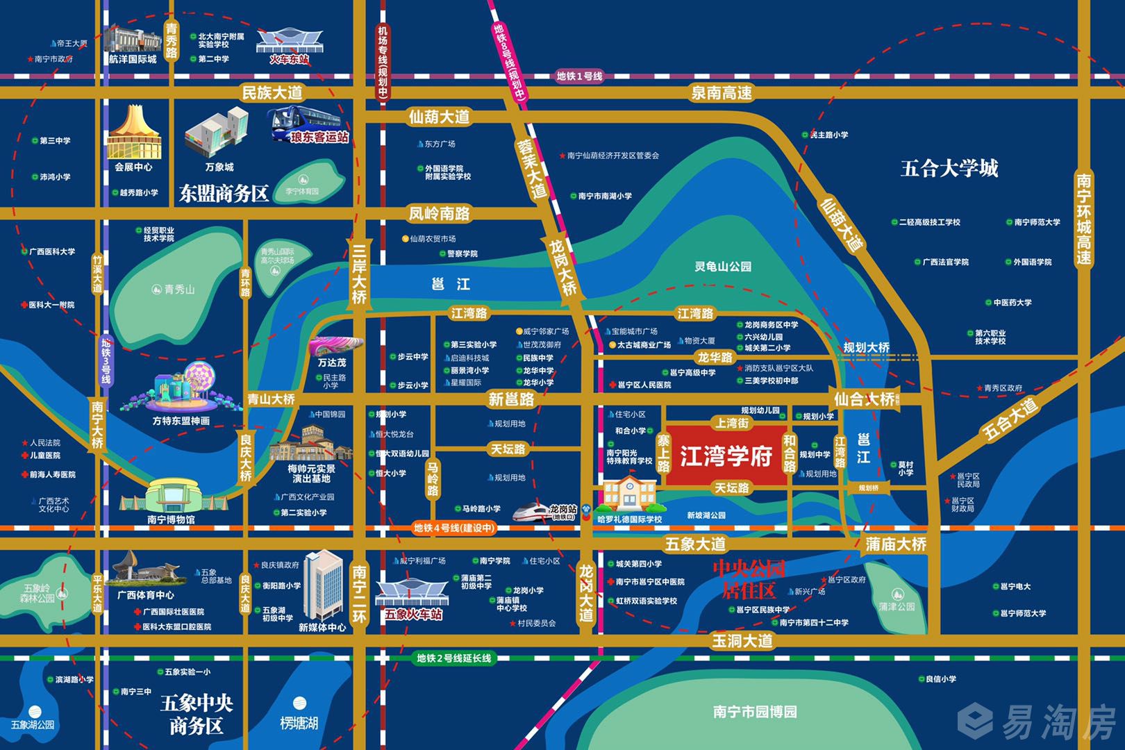 区位图