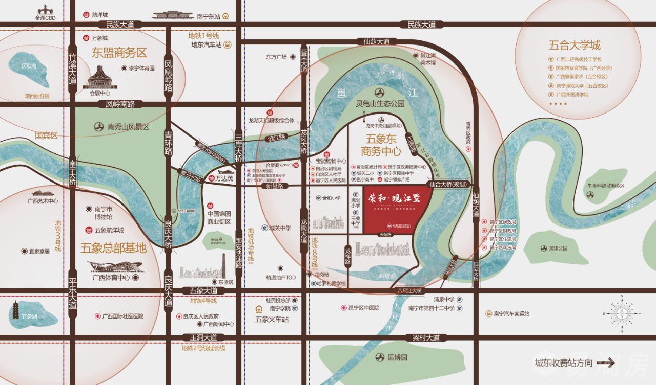 区位图