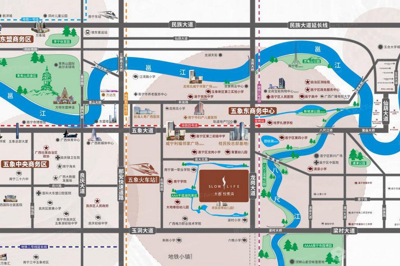 区位图