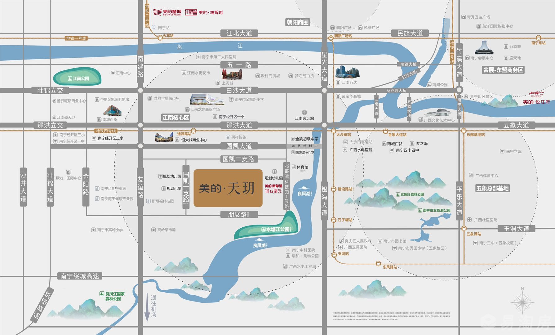 区位图