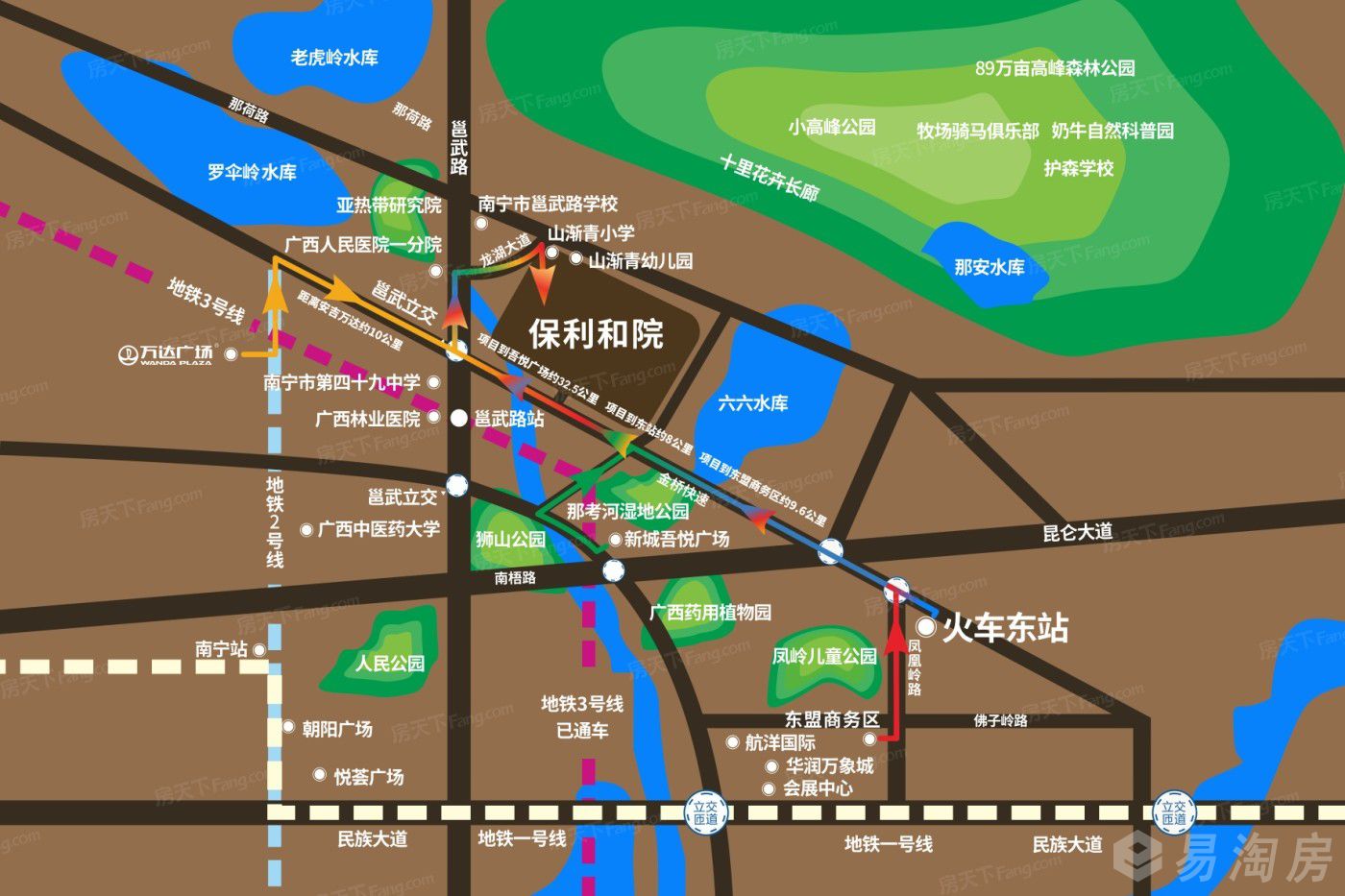 区位图