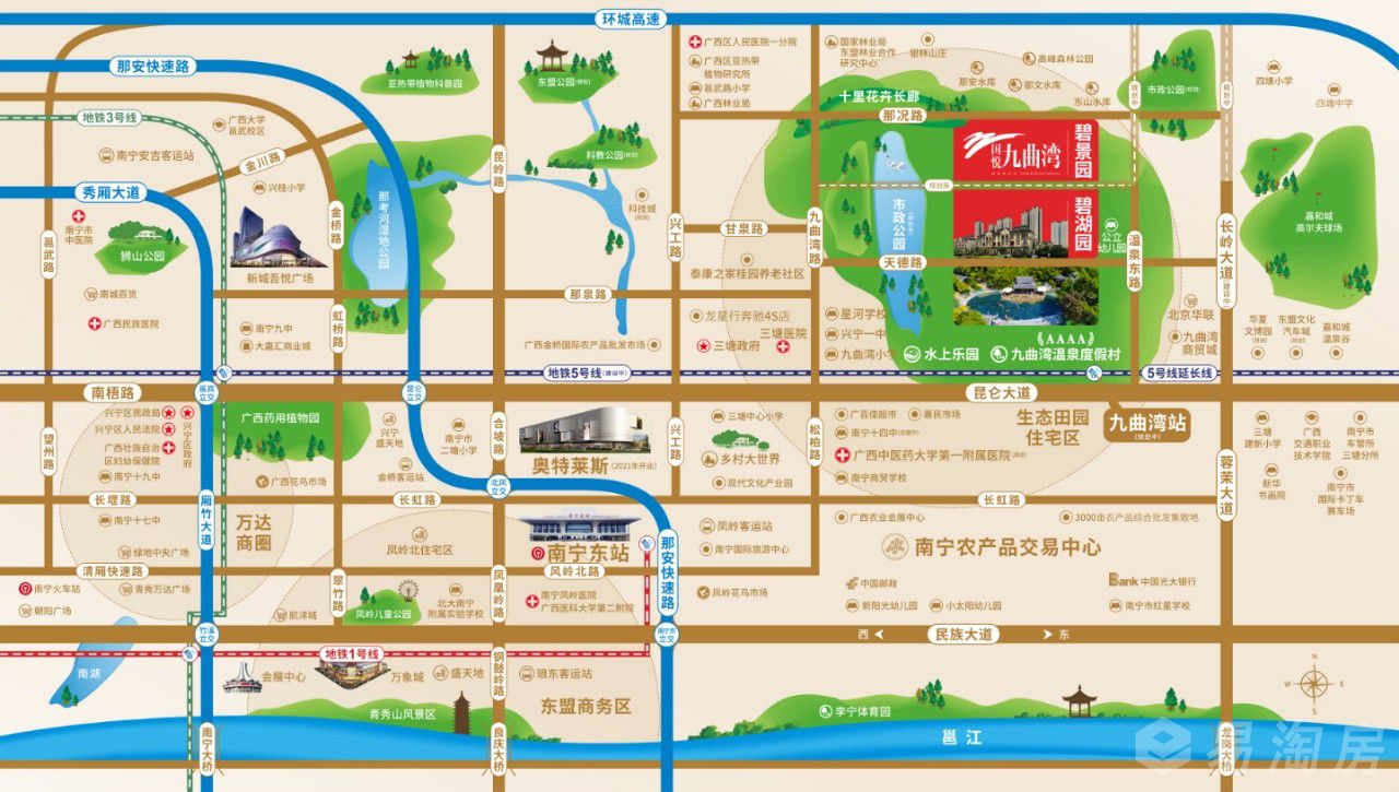 区位图