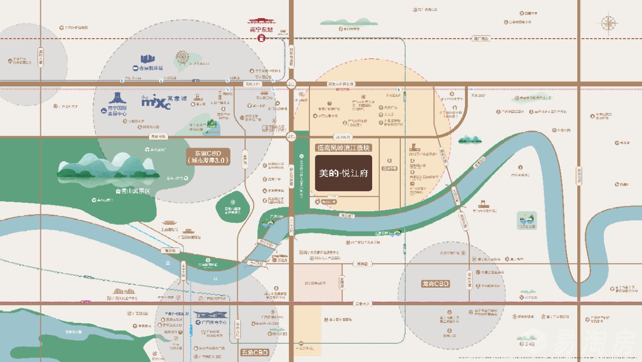 区位图