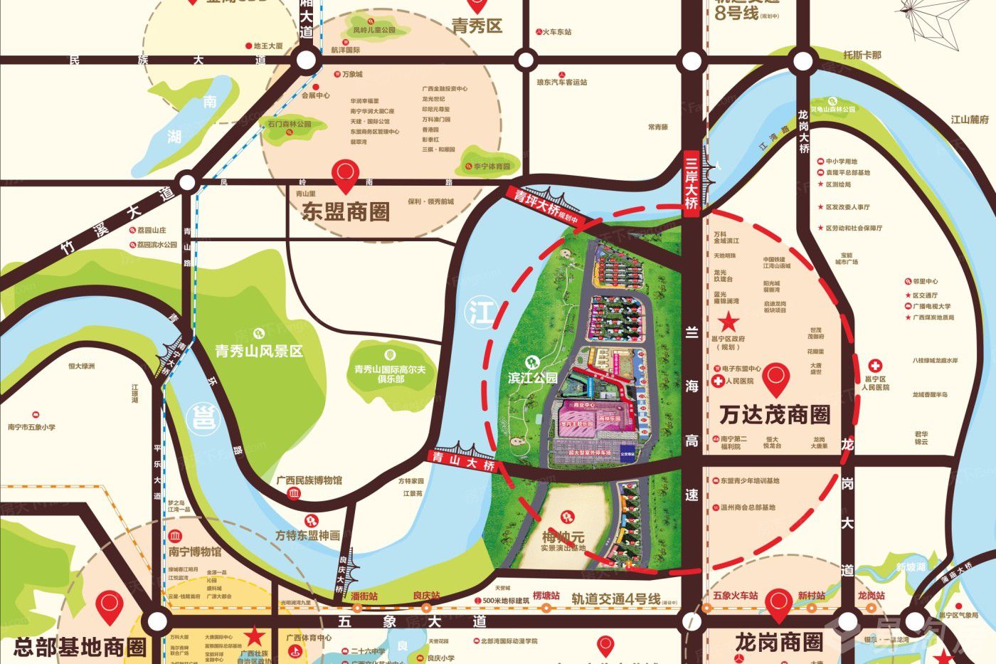 区位图