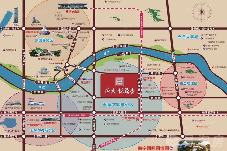 区位图