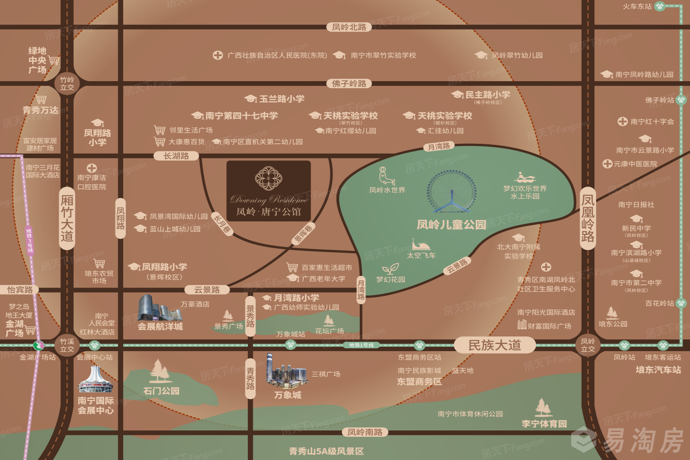 区位图