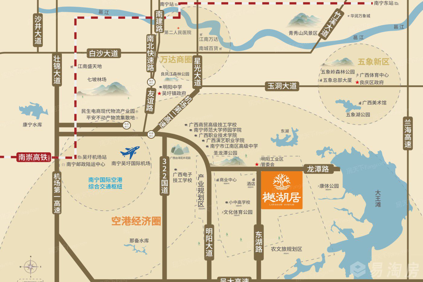 区位图