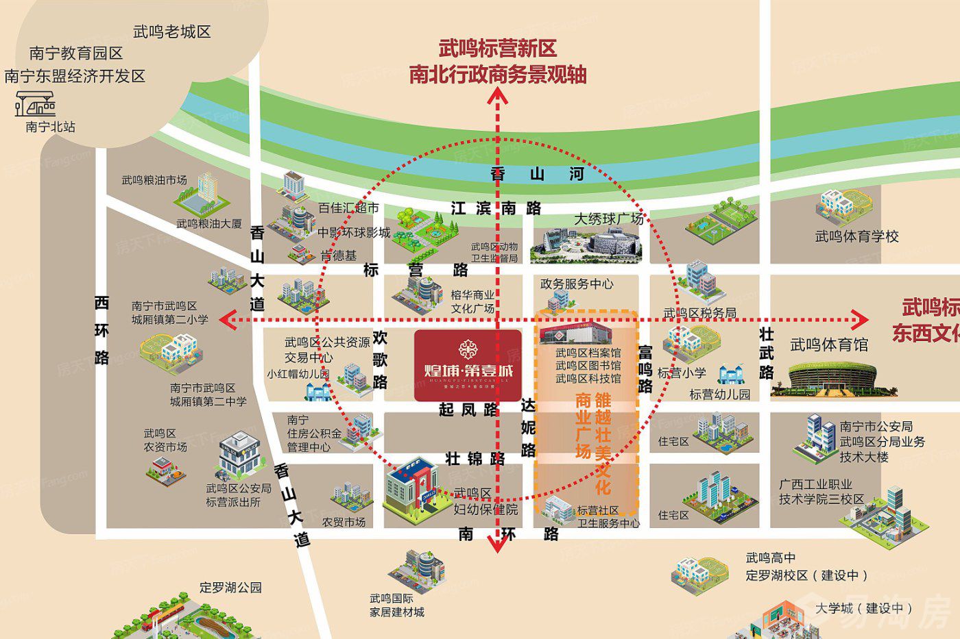 区位图