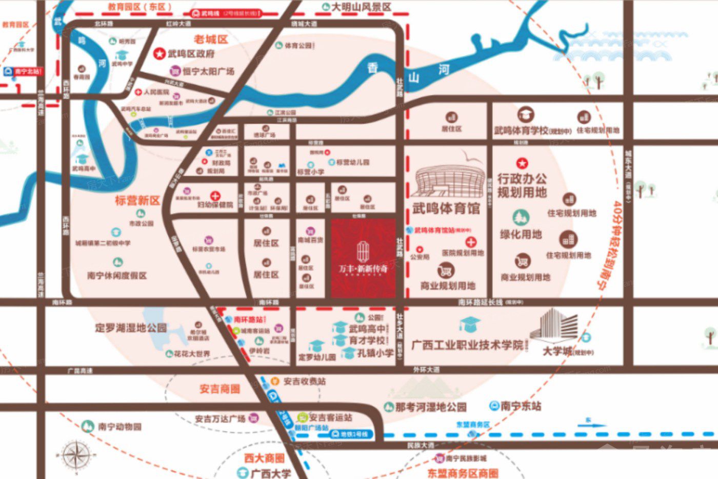区位图