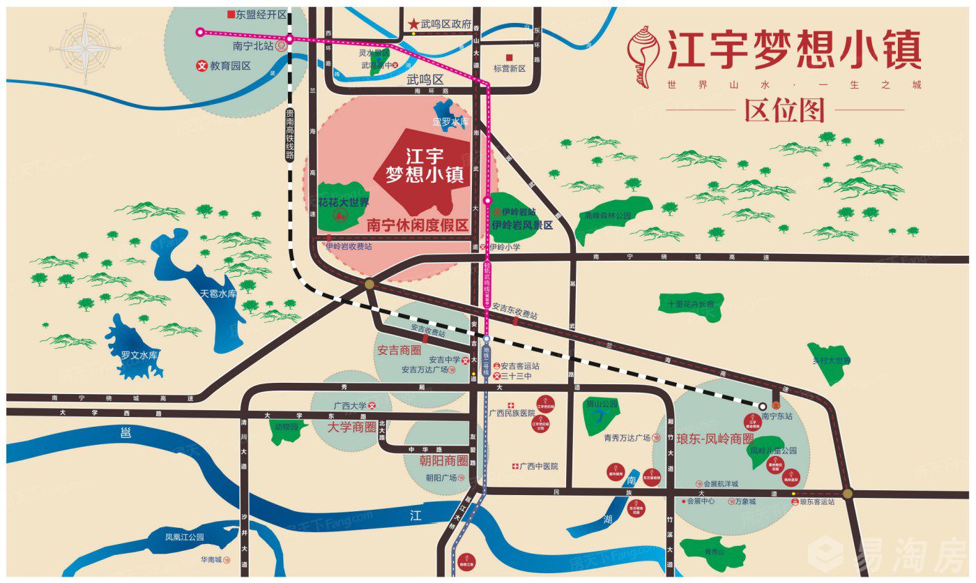 区位图