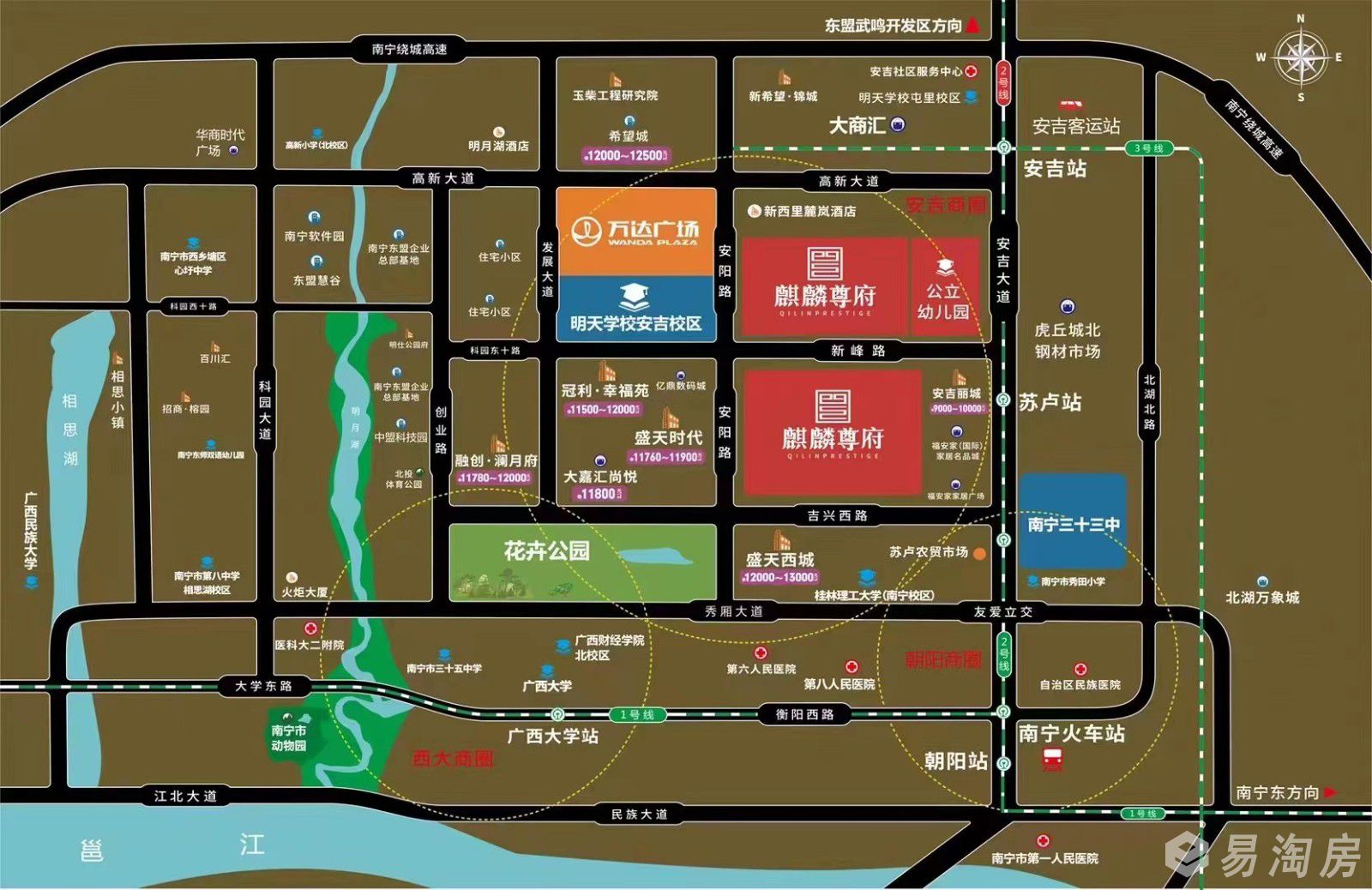 区位图