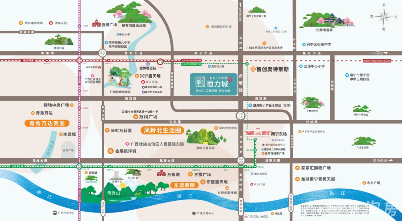 区位图