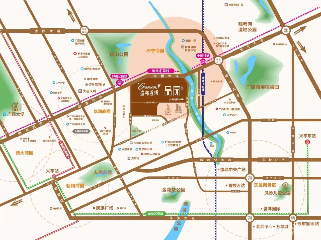 区位图