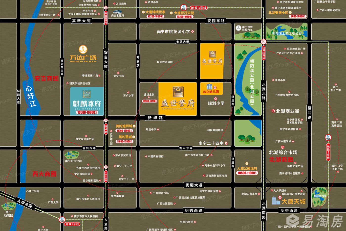 区位图