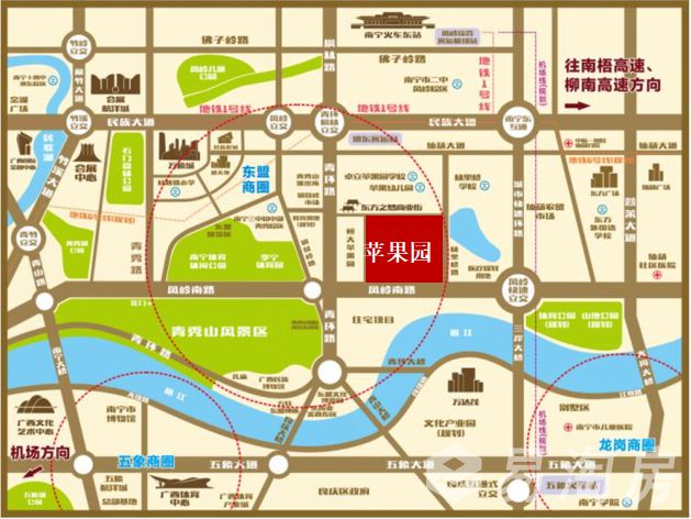 区位图
