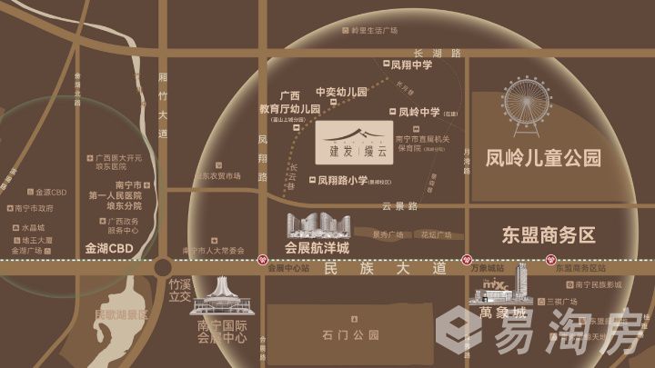 区位图