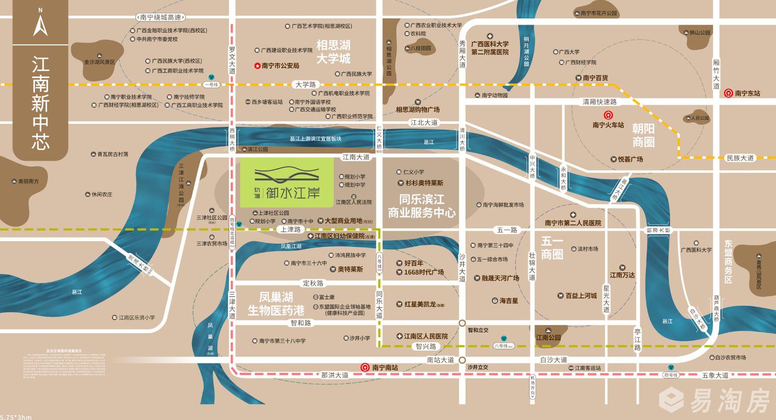 区位图