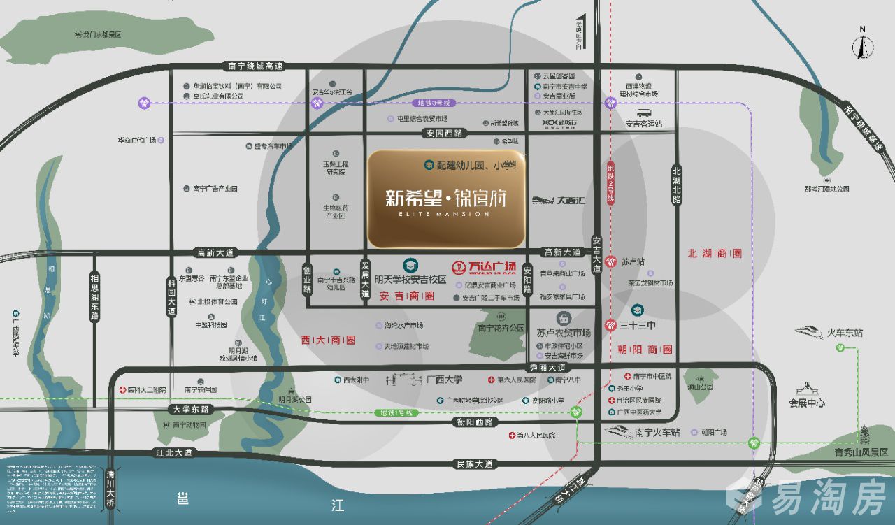 区位图