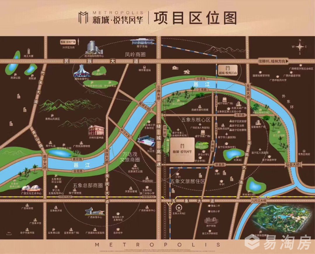 区位图