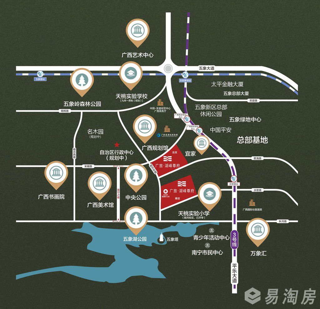 区位图
