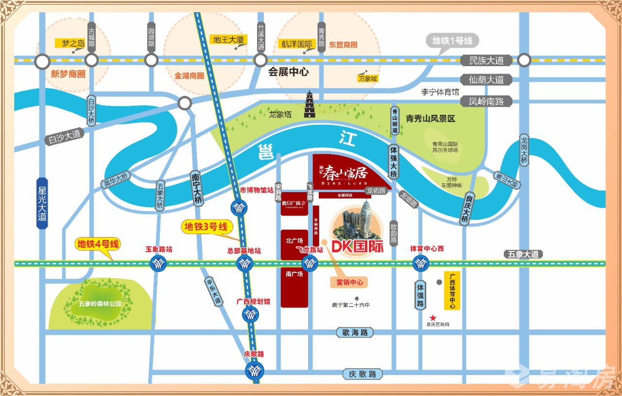 区位图
