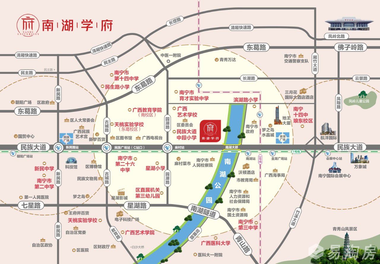 区位图