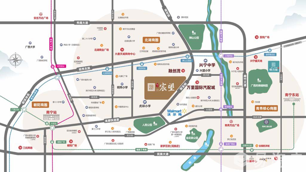 区位图