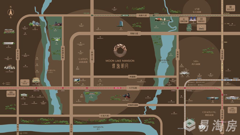 区位图